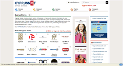 Desktop Screenshot of cyprusstores.com